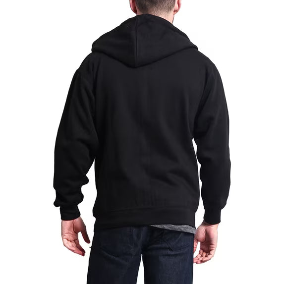 Men's Heavyweight Zip-Up Hoodie Sweatshirt
