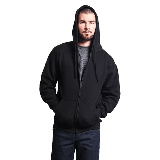Men's Heavyweight Zip-Up Hoodie Sweatshirt
